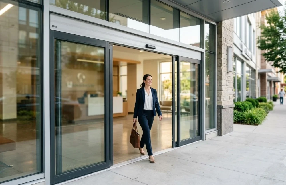 How Automatic Door Operators Improve Commercial Building Access