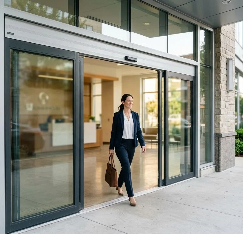 How Automatic Door Operators Improve Commercial Building Access