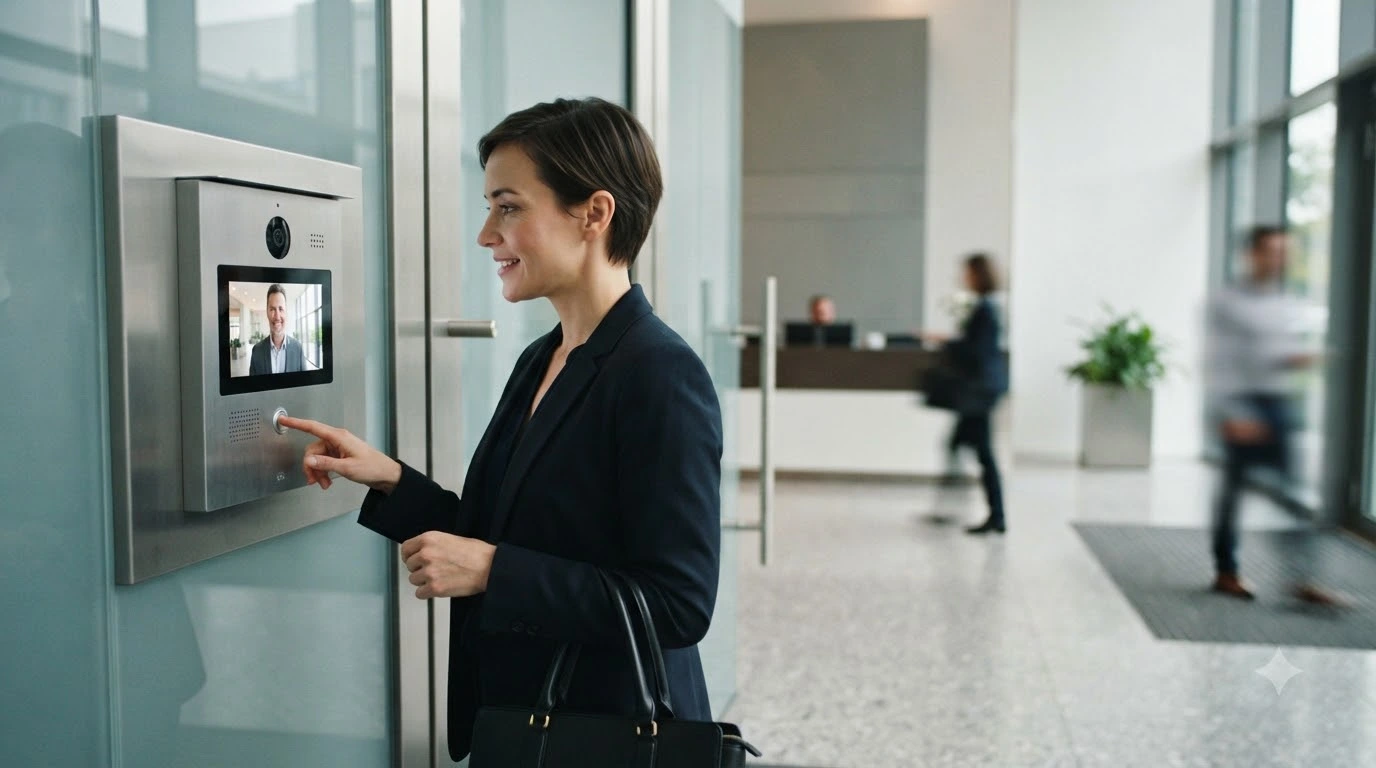 Video Intercom Systems Improve Visitor Management
